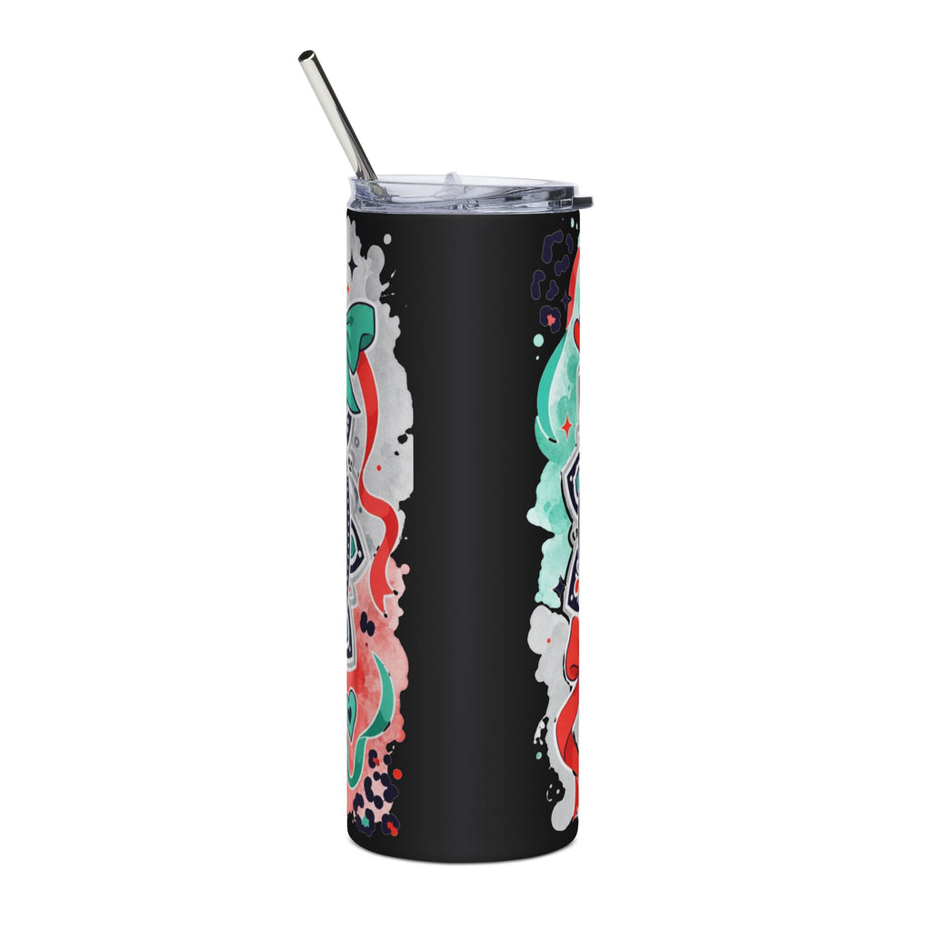 Pisces Zodiac Tumbler 20oz – Koi Fish Mandala Stainless Steel Travel Cup