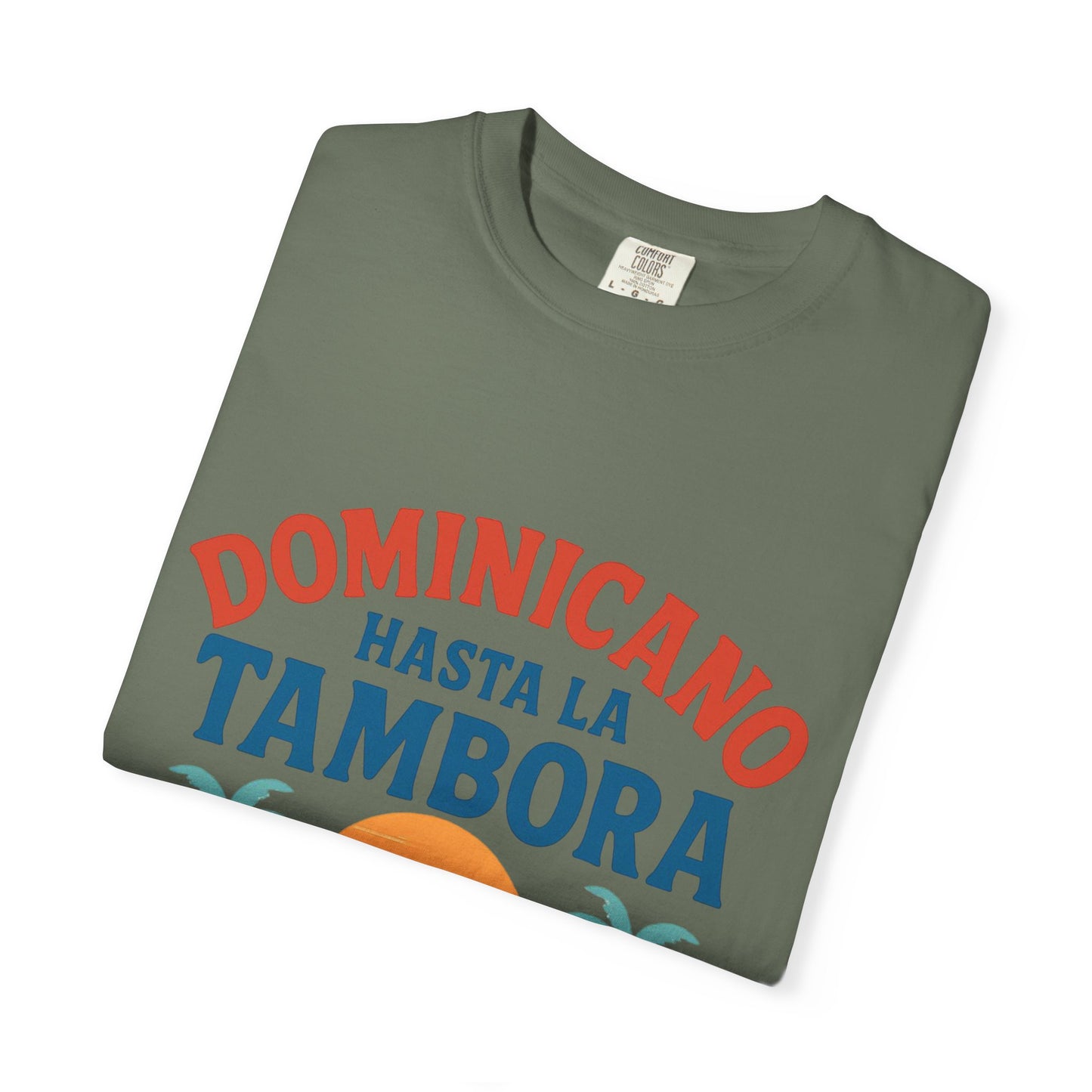 Dominican Music Graphic Tee | Unisex Garment-Dyed Shirt for Summer & Celebrations