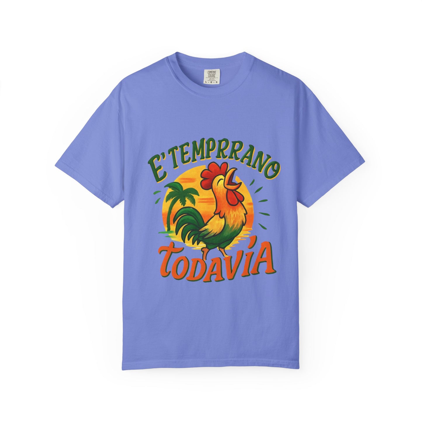 Vintage Rooster T-Shirt | Tropical Graphic Design, Perfect Gift for Summer Lovers