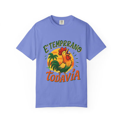 Vintage Rooster T-Shirt | Tropical Graphic Design, Perfect Gift for Summer Lovers