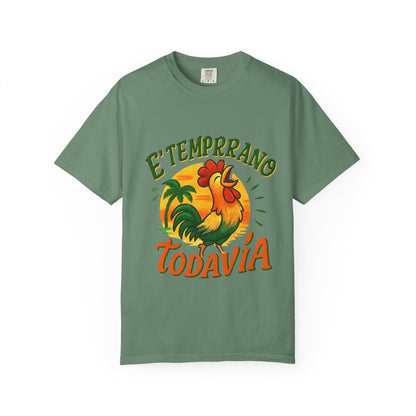 Vintage Rooster T-Shirt | Tropical Graphic Design, Perfect Gift for Summer Lovers