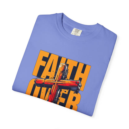 Inspirational T-Shirt – “Faith Over Fear” | Faith-Based Comfort Tee for Everyday Strength