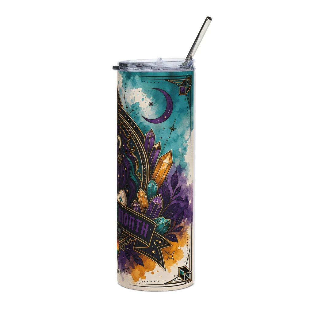 Leo Pride Stainless Steel Tumbler — 20oz Gay Pride Lion Design