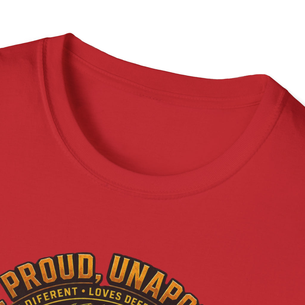 Built in Hardness Wired for Love T-Shirt — Proud, Unapologetic Mens Graphic Tee