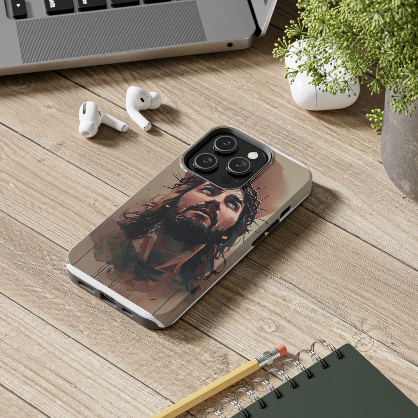 Durable Jesus Phone Cover – Inspirational Christian Case for iPhone & Android