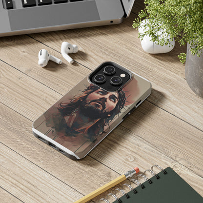 Durable Jesus Phone Cover – Inspirational Christian Case for iPhone & Android