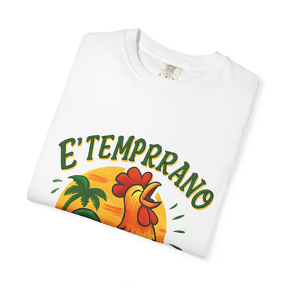 Vintage Rooster T-Shirt | Tropical Graphic Design, Perfect Gift for Summer Lovers