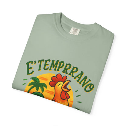 Vintage Rooster T-Shirt | Tropical Graphic Design, Perfect Gift for Summer Lovers