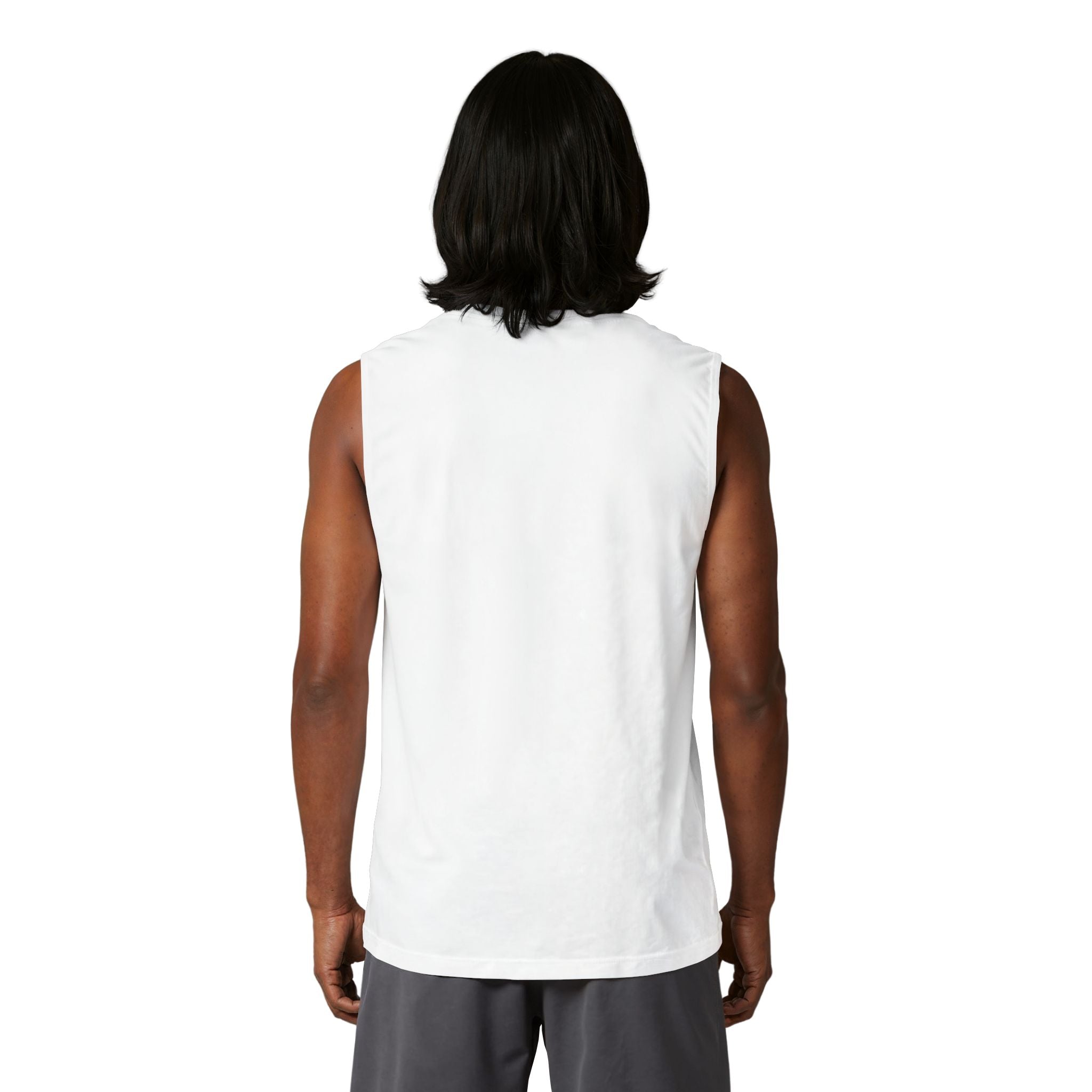 Dream Big Hard Muscle Tank — Retro Patriotic Surf Graphic Tank Top