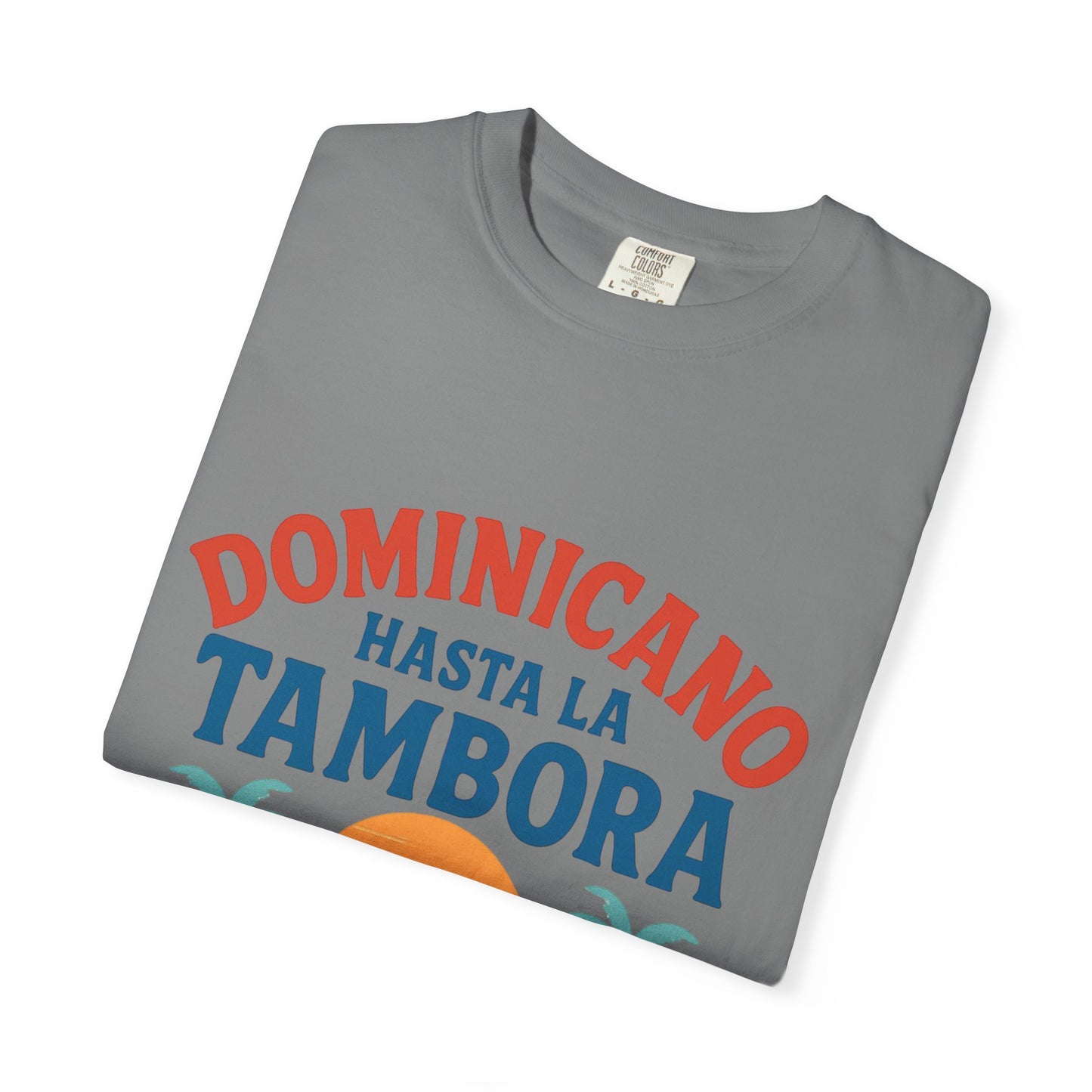 Dominican Music Graphic Tee | Unisex Garment-Dyed Shirt for Summer & Celebrations
