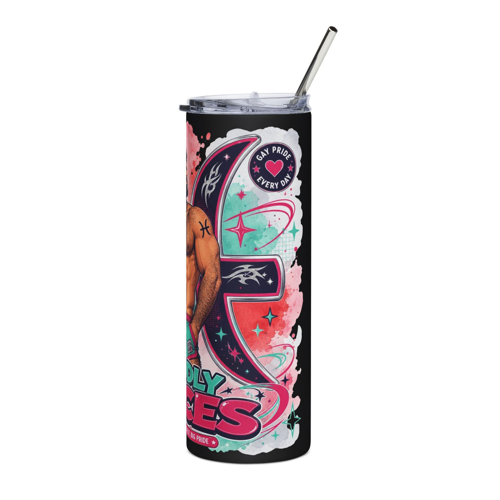 Proudly Pisces 20oz Stainless Steel Tumbler — Zodiac Water Sign Drinkware