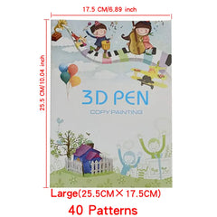 3D Printing Pen Drawing Book