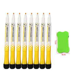 8 Colors Magnetic Dry Erase Markers: Fine Tip Pens for Whiteboards