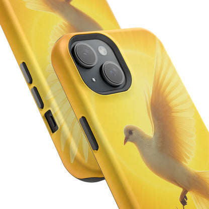 Golden Dove Magnetic Impact-Resistant Phone Case