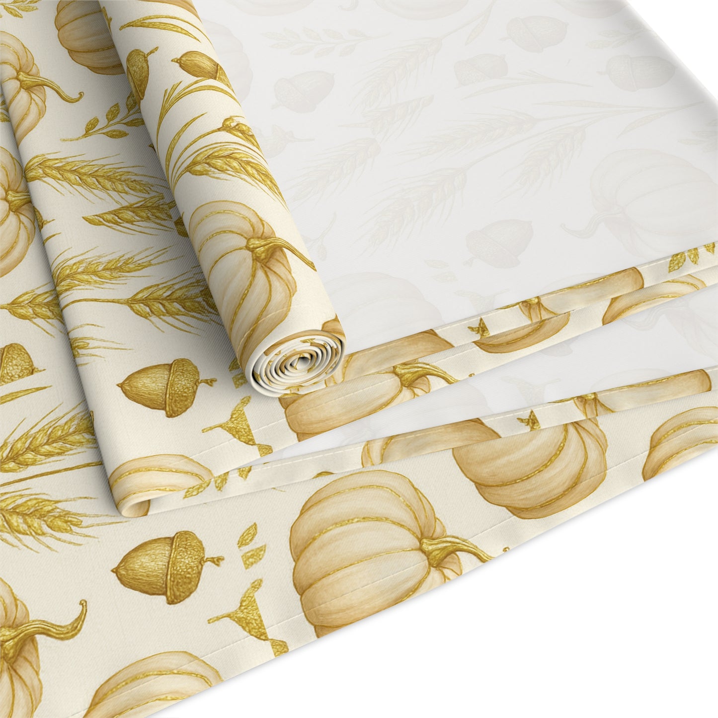 Rustic Thanksgiving Table Runner – Farmhouse Style, Cozy Fall Centerpiece