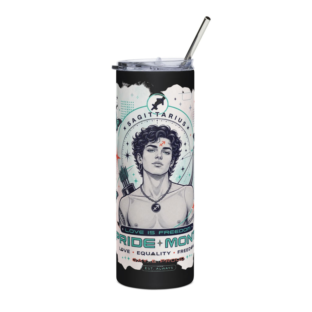 Sagittarius Pride Month 20oz Stainless Tumbler