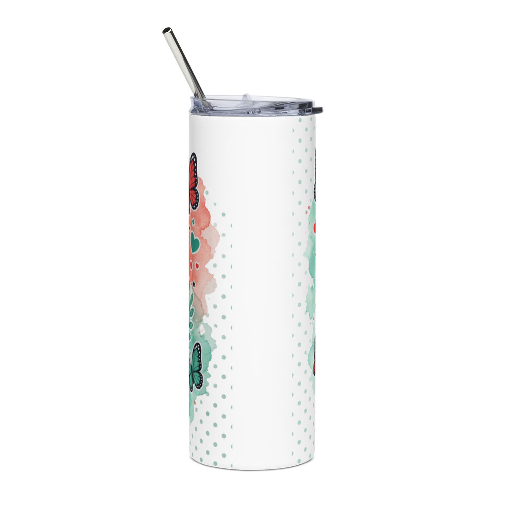 Virgo Pride Stainless Steel Tumbler — 20oz Happy Pride Month Rainbow Travel Cup