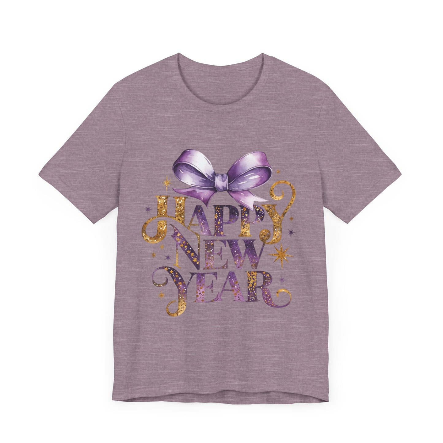 Happy New Year Unisex Jersey Tee - Festive Celebratory Shirt