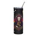 Leo Pride Stainless Steel Tumbler — 20oz Lion 'Pride & Strength' Travel Cup