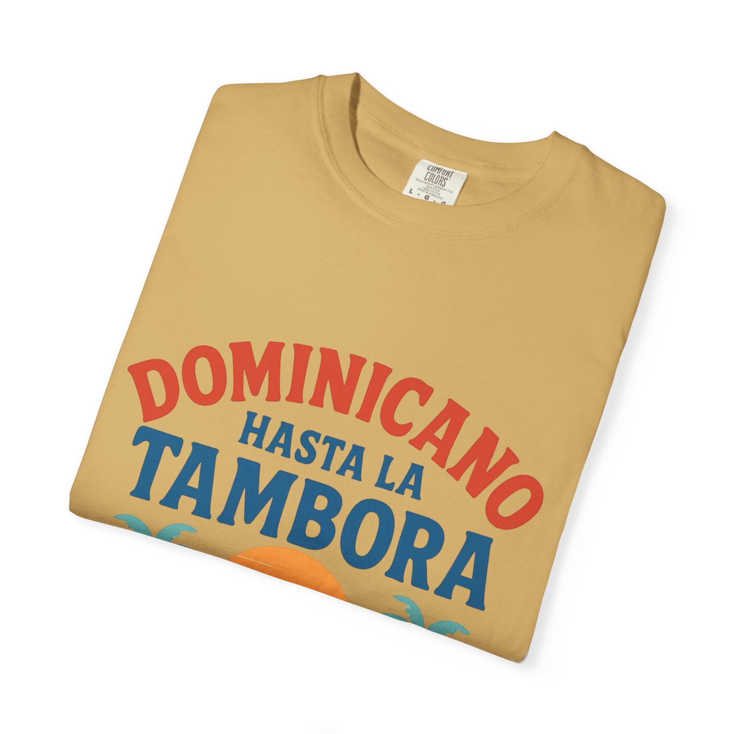 Dominican Music Graphic Tee | Unisex Garment-Dyed Shirt for Summer & Celebrations