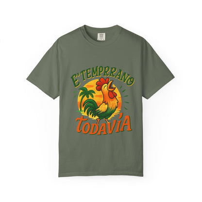 Vintage Rooster T-Shirt | Tropical Graphic Design, Perfect Gift for Summer Lovers