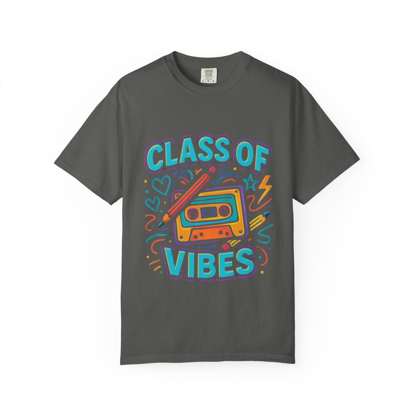Vintage “Class of Vibes” Unisex Tee | Trendy Graduation Apparel & Everyday Style
