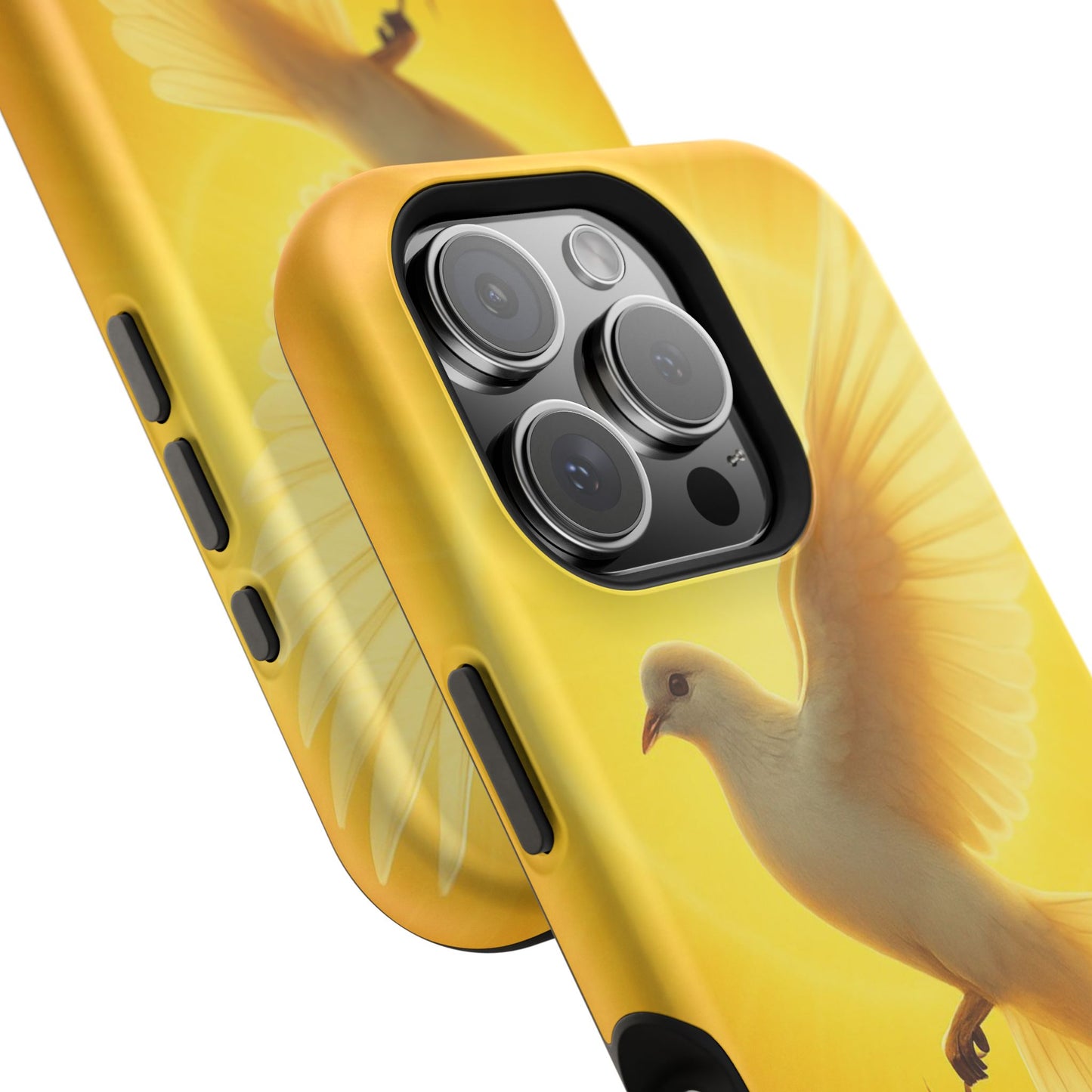 Golden Dove Magnetic Impact-Resistant Phone Case