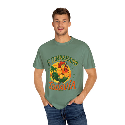 Vintage Rooster T-Shirt | Tropical Graphic Design, Perfect Gift for Summer Lovers