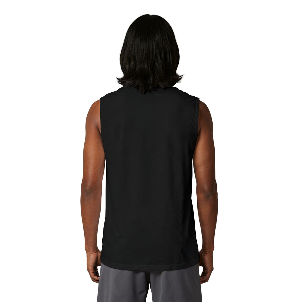 Dream Big Hard Muscle Tank — Retro Patriotic Surf Graphic Tank Top