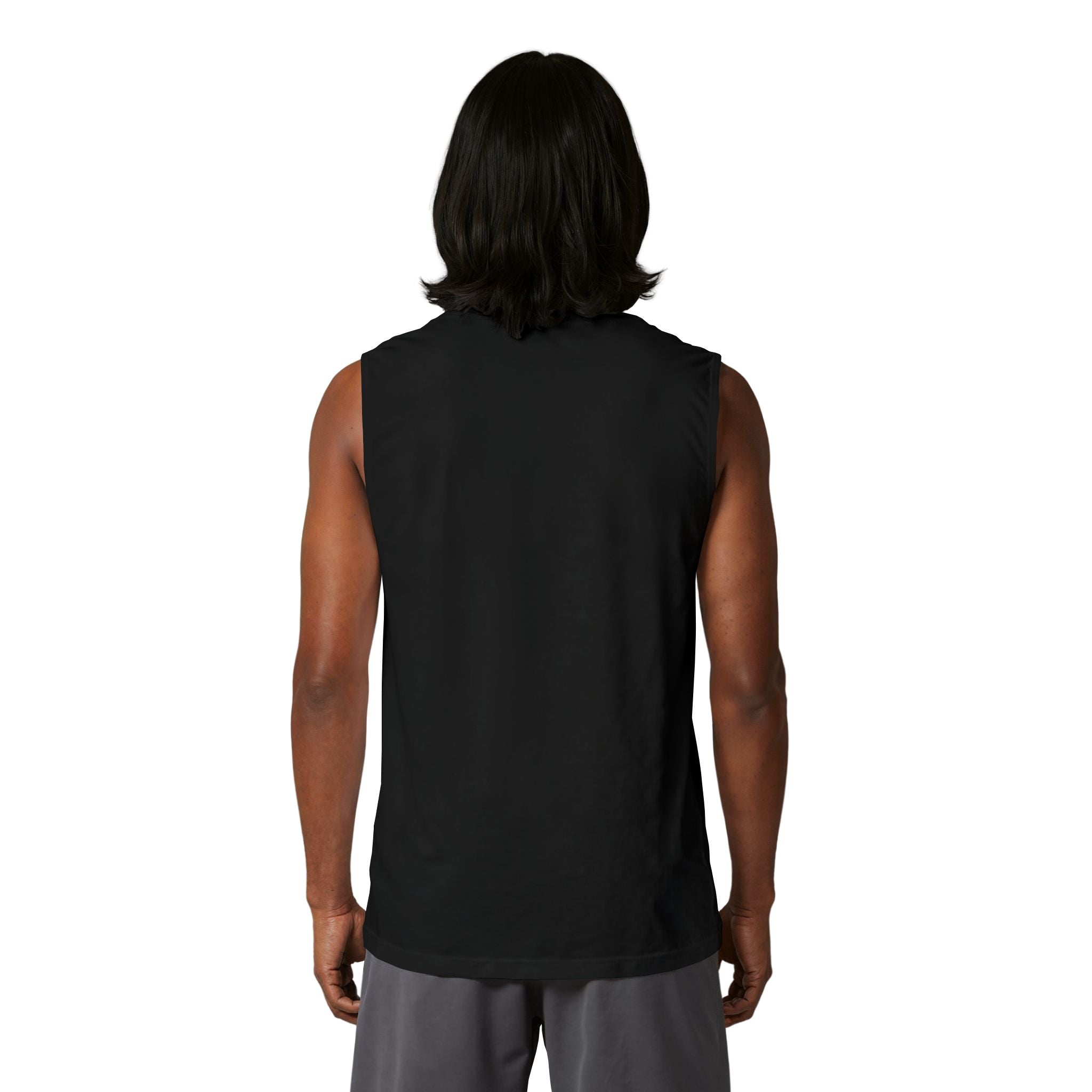 Dream Big Hard Muscle Tank — Retro Patriotic Surf Graphic Tank Top