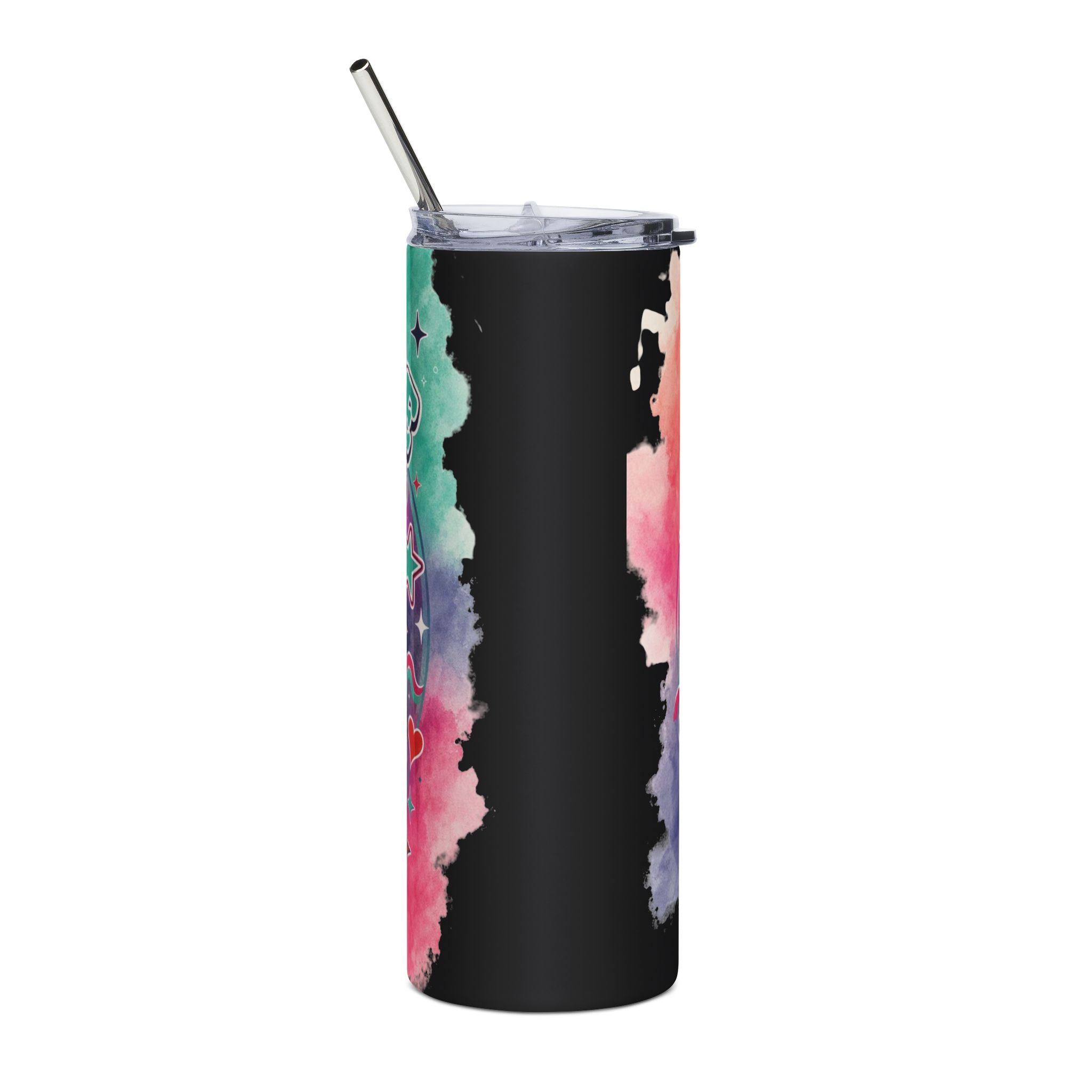Virgo Pride 20oz Stainless Steel Tumbler — Rainbow Zodiac Drink Cup