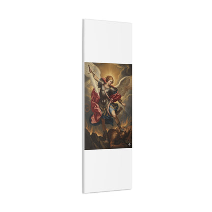 St. Michael Archangel Canvas Art Wrap – Classic Religious Wall Art