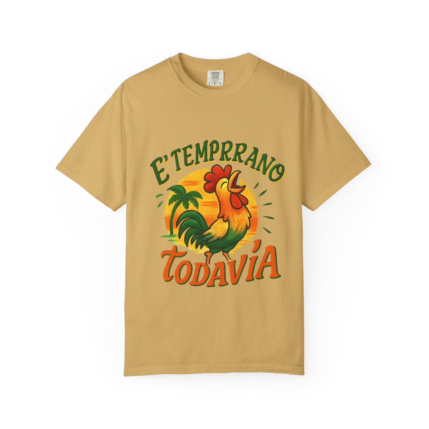 Vintage Rooster T-Shirt | Tropical Graphic Design, Perfect Gift for Summer Lovers