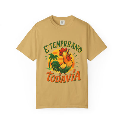 Vintage Rooster T-Shirt | Tropical Graphic Design, Perfect Gift for Summer Lovers