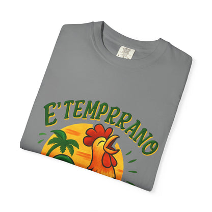 Vintage Rooster T-Shirt | Tropical Graphic Design, Perfect Gift for Summer Lovers
