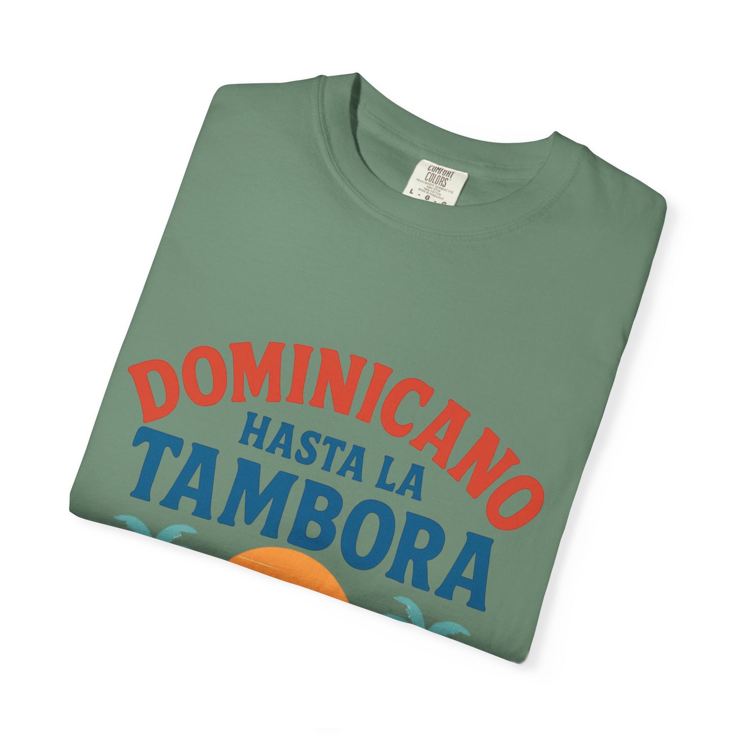 Dominican Music Graphic Tee | Unisex Garment-Dyed Shirt for Summer & Celebrations