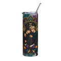 Gemini Zodiac 20oz Stainless Tumbler — Cozy Couple Astrology Design