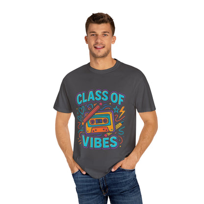 Vintage “Class of Vibes” Unisex Tee | Trendy Graduation Apparel & Everyday Style