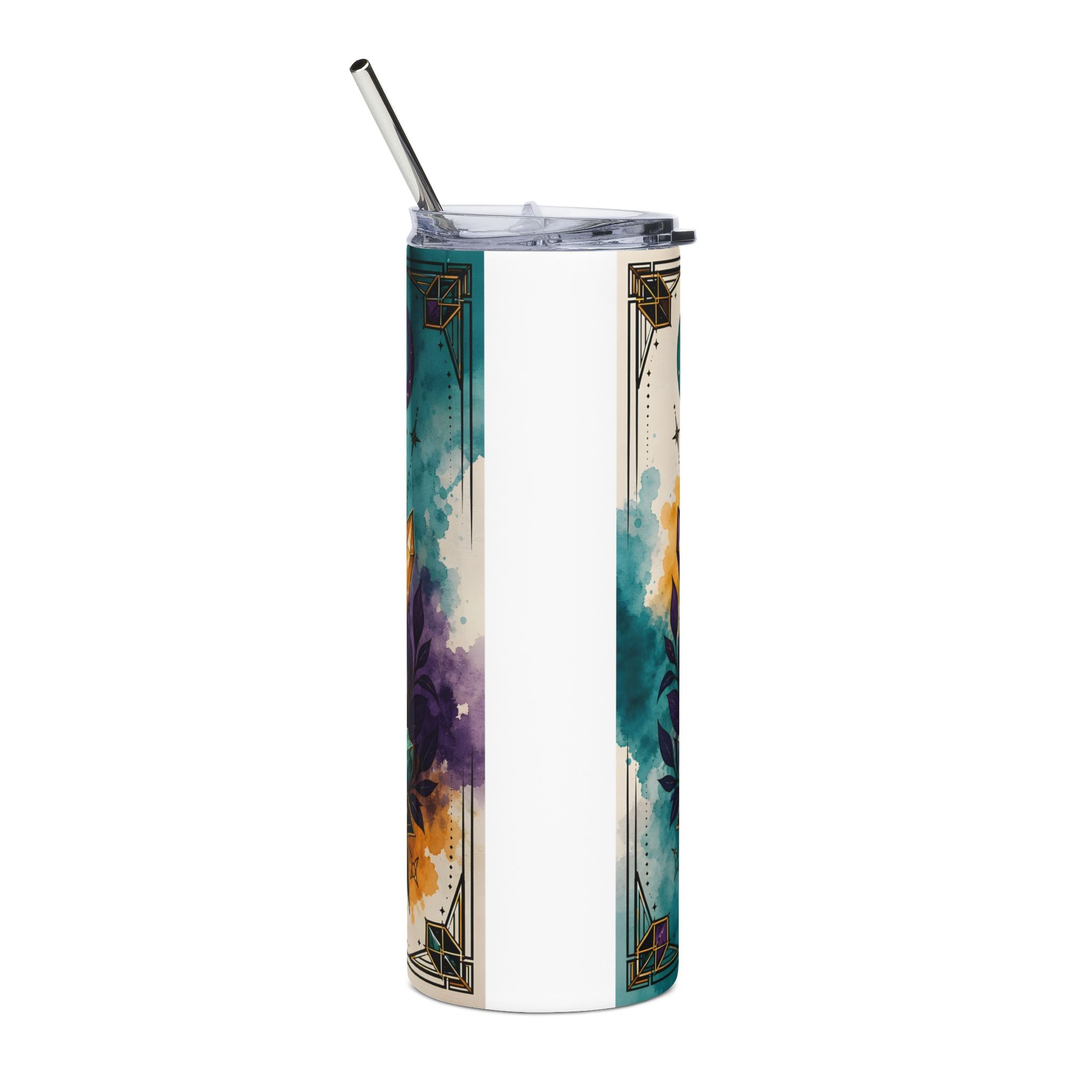Leo Pride Stainless Steel Tumbler — 20oz Gay Pride Lion Design
