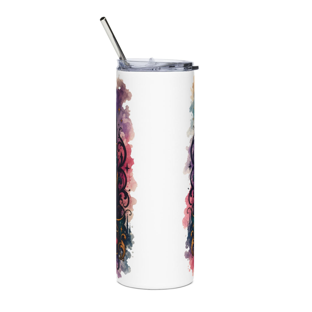 Leo Zodiac Stainless Steel Tumbler — 'Pride in Every Roar' 20oz