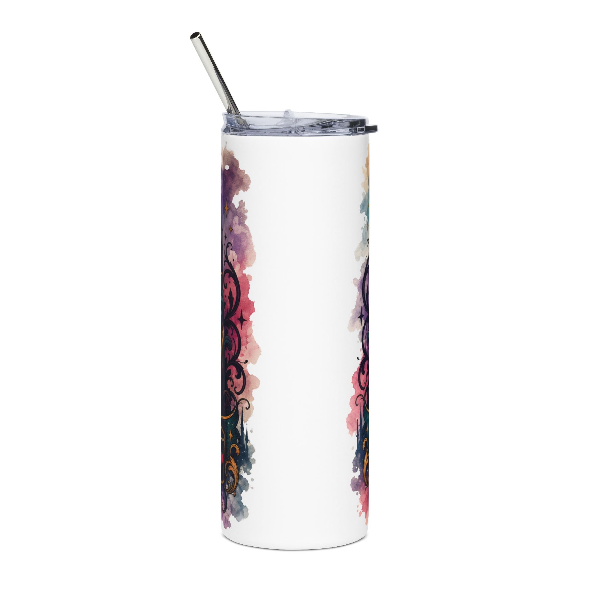 Leo Zodiac Stainless Steel Tumbler — 'Pride in Every Roar' 20oz