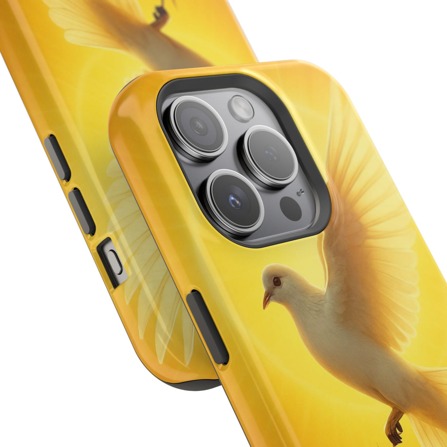 Golden Dove Magnetic Impact-Resistant Phone Case