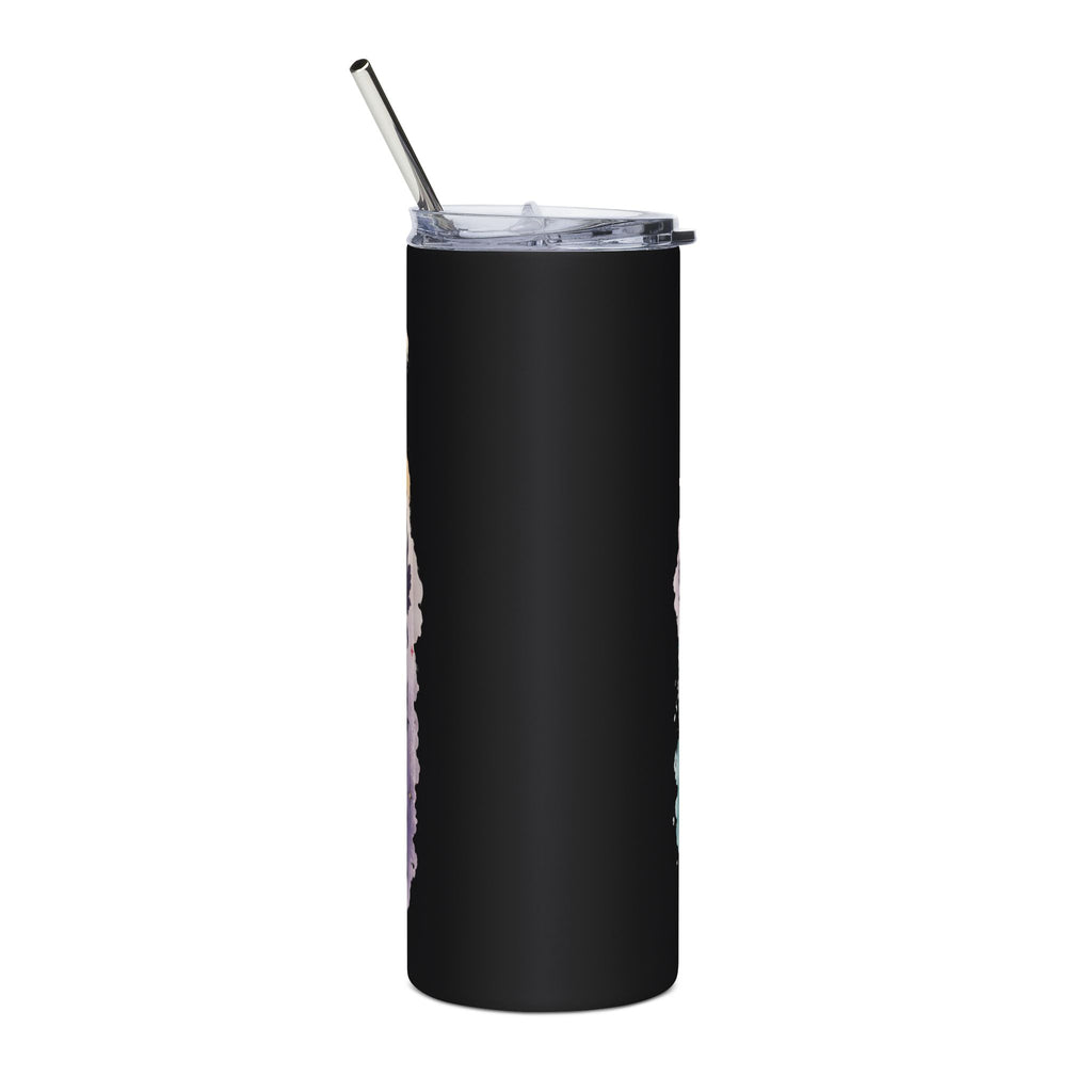 Pride Bull 20oz Stainless Tumbler — "Love Is Love" Rainbow Travel Cup