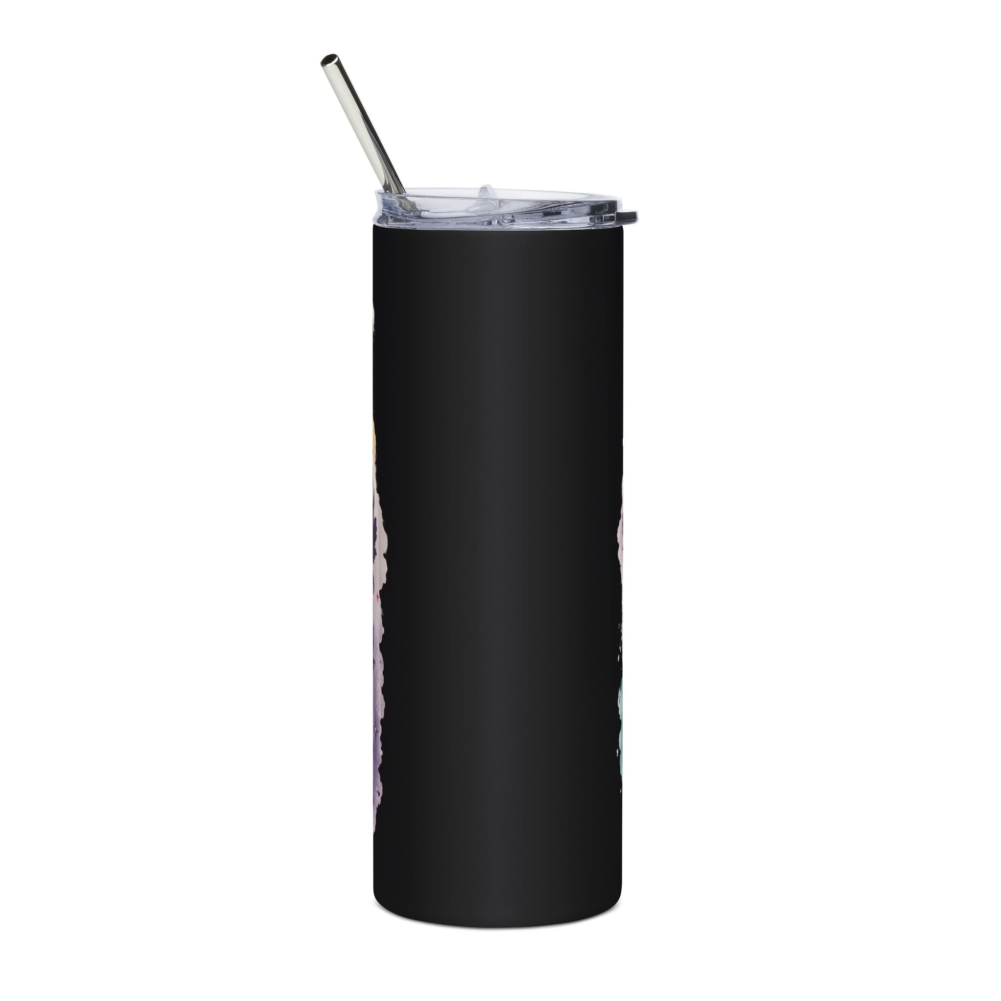 Pride Bull 20oz Stainless Tumbler — "Love Is Love" Rainbow Travel Cup