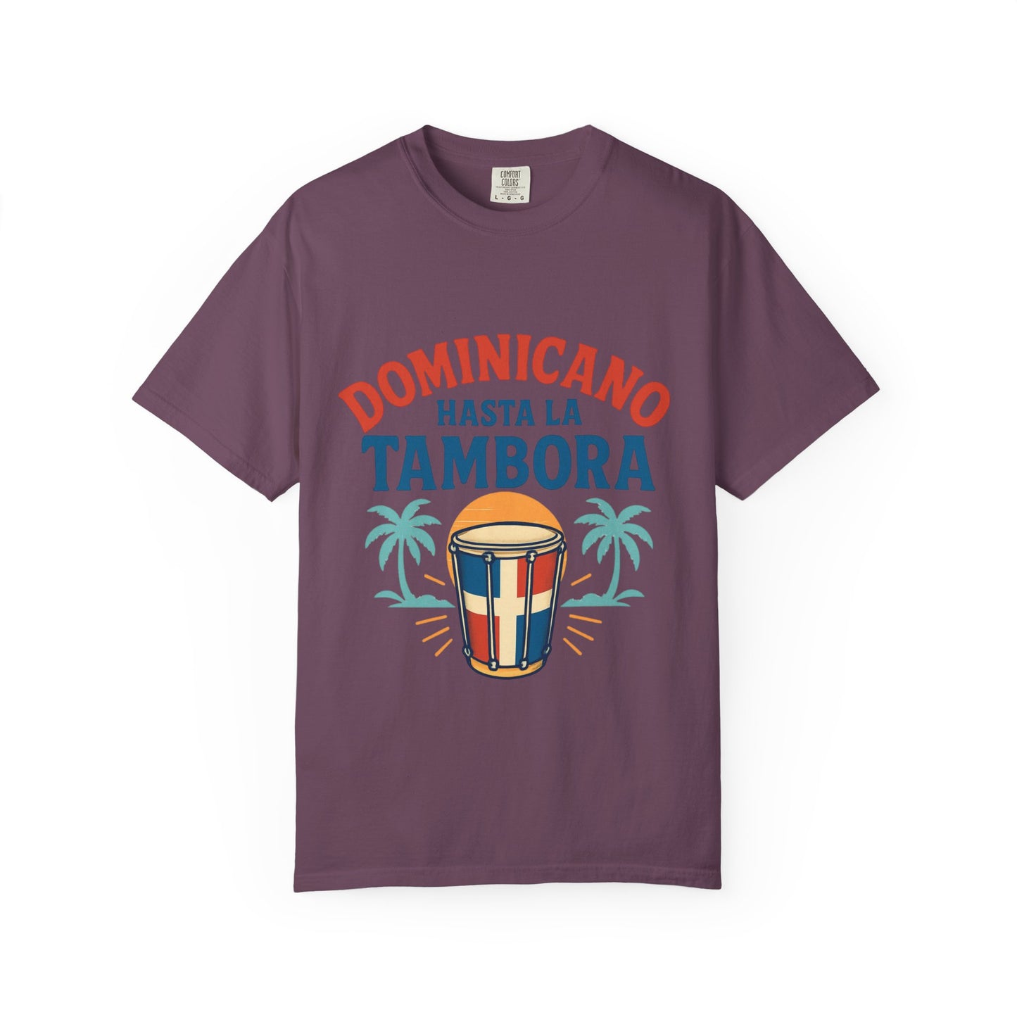 Dominican Music Graphic Tee | Unisex Garment-Dyed Shirt for Summer & Celebrations