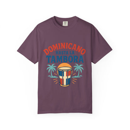 Dominican Music Graphic Tee | Unisex Garment-Dyed Shirt for Summer & Celebrations