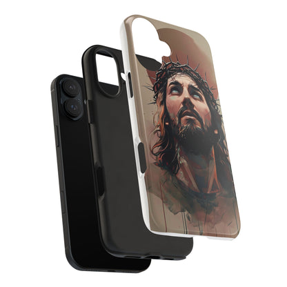 Durable Jesus Phone Cover – Inspirational Christian Case for iPhone & Android