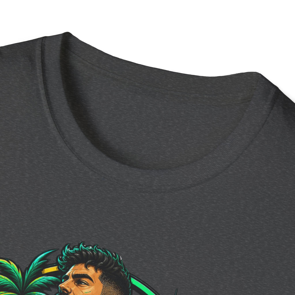Beard Out Proud T-Shirt — Tropical Bearded Guy Graphic Tee