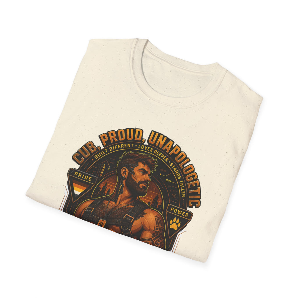 Built in Hardness Wired for Love T-Shirt — Proud, Unapologetic Mens Graphic Tee