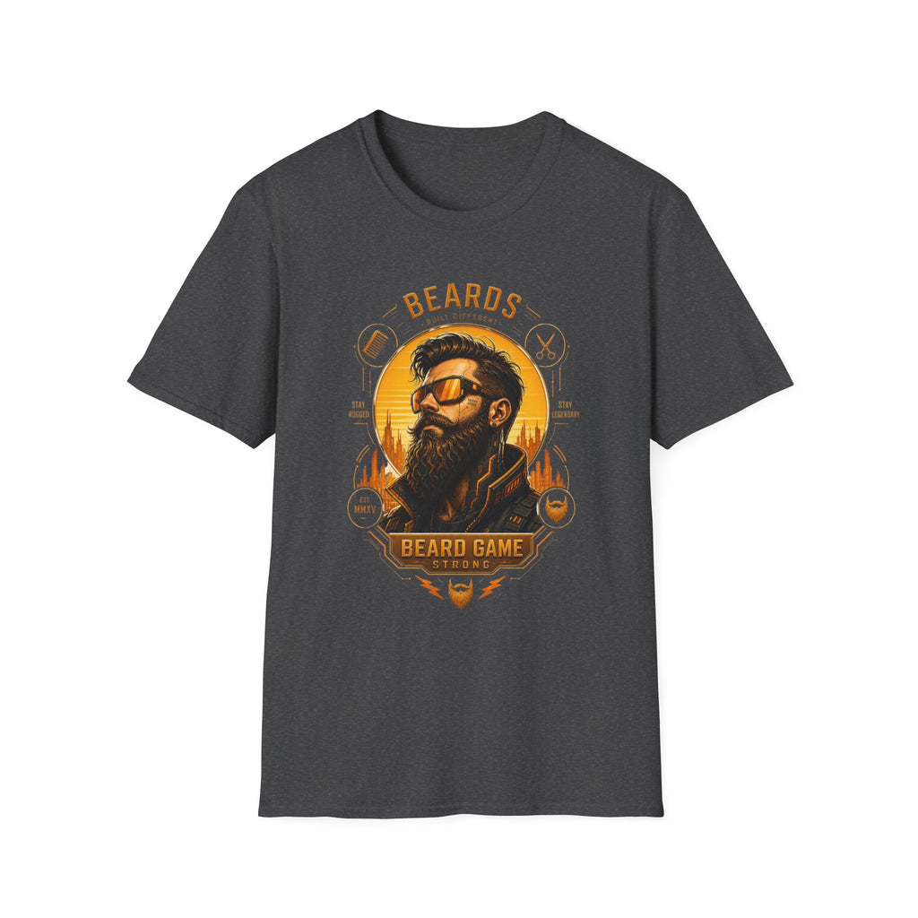 Beard Game T-Shirt — Vintage Barber Beard Club Graphic Tee